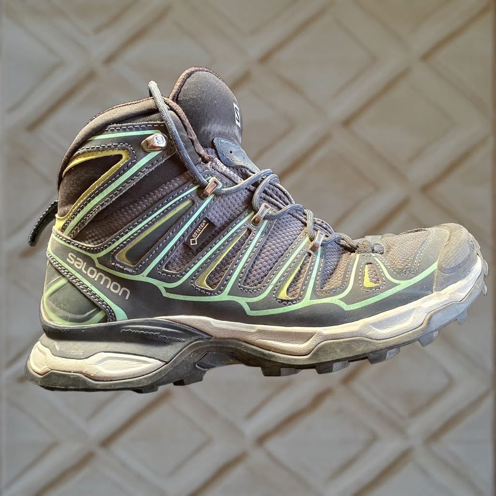 Salomon Salomon X-Ultra Boots Women Hiking Size 9.5 Gore-Tex Congagrip Multicolor Shoes Size US 10 / IT 40 - 1 Thumbnail
