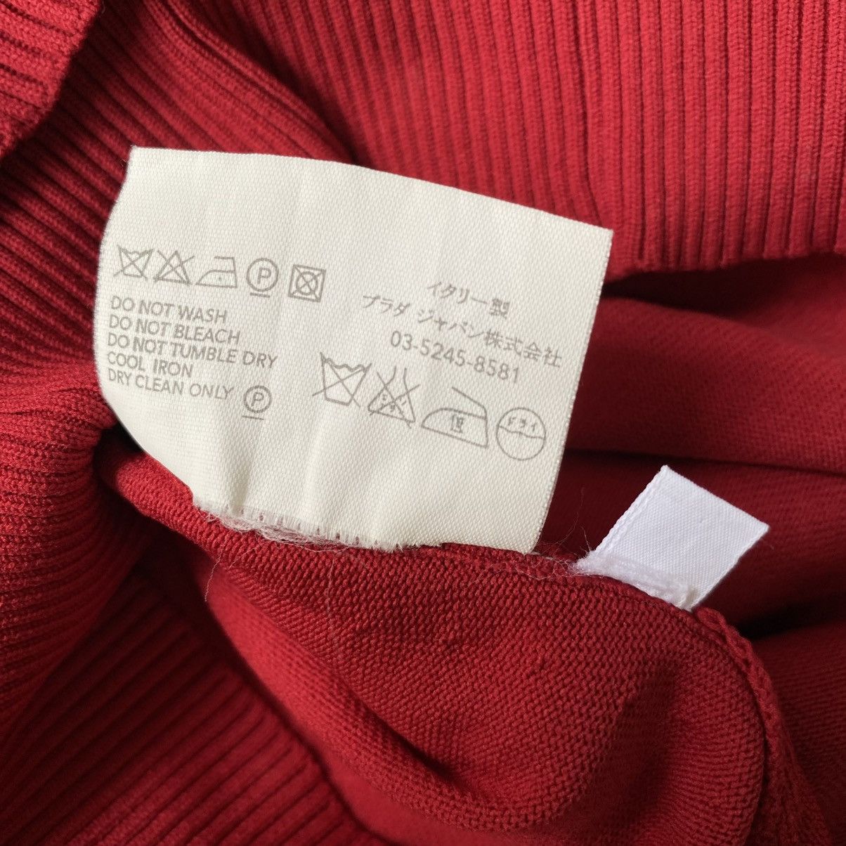 Miu Miu Miu Miu Red Square-Neck Short Sleeve Knit Top Size S / US 4 / IT 40 - 18 Thumbnail