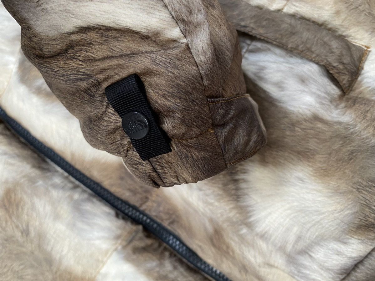 Supreme × The North Face Supreme x The North Face FW13 Fur Print Nuptse Jacket Size US S / EU 44-46 / 1 - 18 Thumbnail