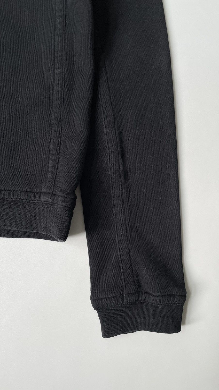 Haider Ackermann Chevron Sleeve Cropped Sweatshirt Size M / US 6-8 / IT 42-44 - 11 Thumbnail