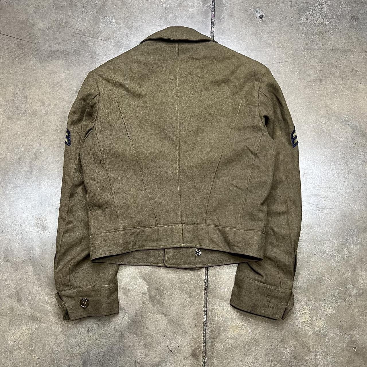 Vintage Vintage Eisenhower Ike Jacket WWII Cropped Military Wool USA Size US XS / EU 42 / 0 - 5 Thumbnail