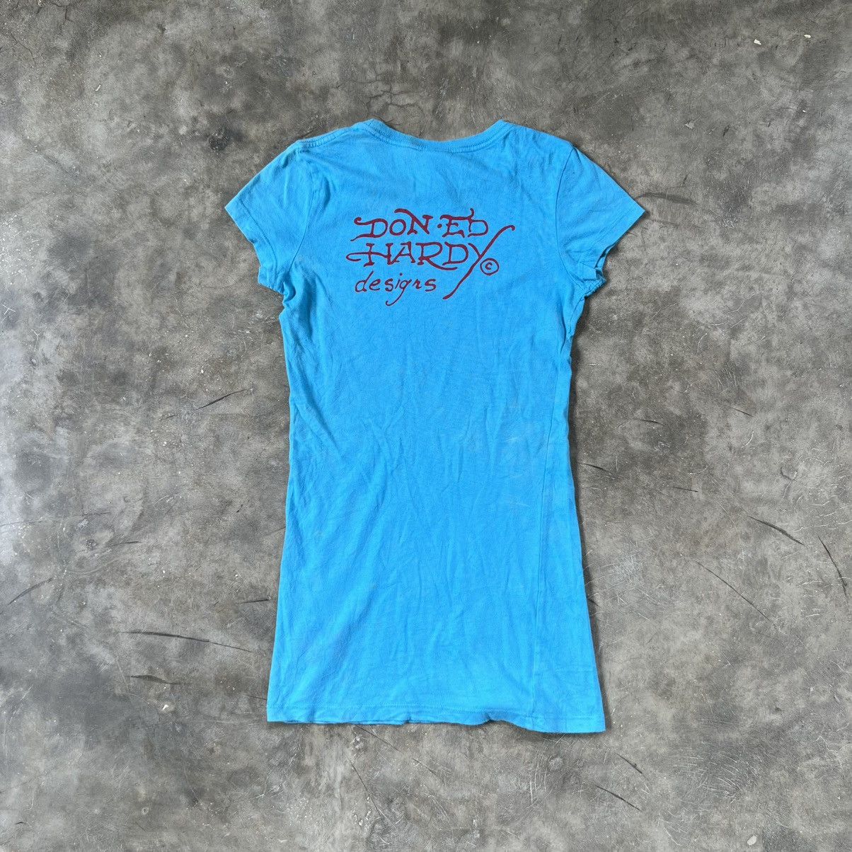 Ed Hardy Ed Hardy Christian Audigier Fur Knife T-Shirt Size S / US 4 / IT 40 - 2 Thumbnail