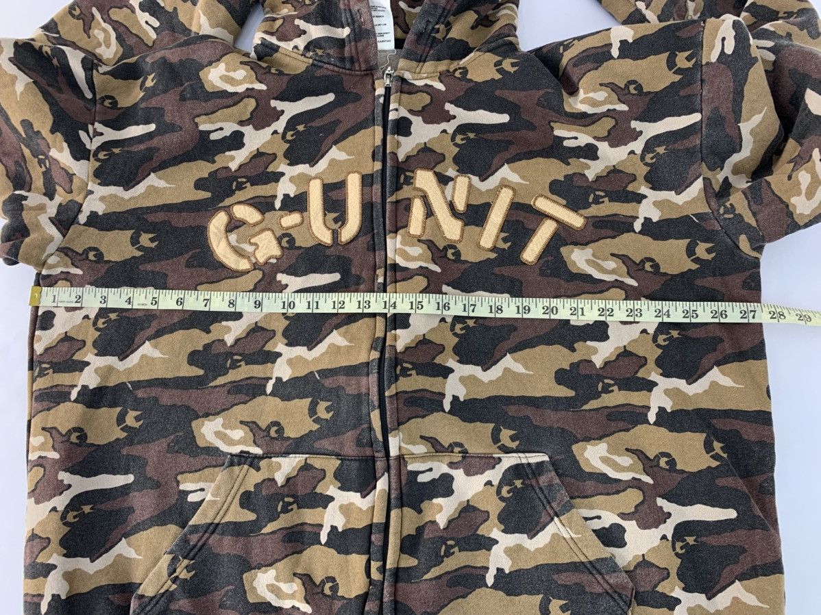G-Unit G Unit All Over Hooded Full Zip Sherpa Inner Camo Design Size US XL / EU 56 / 4 - 9 Thumbnail