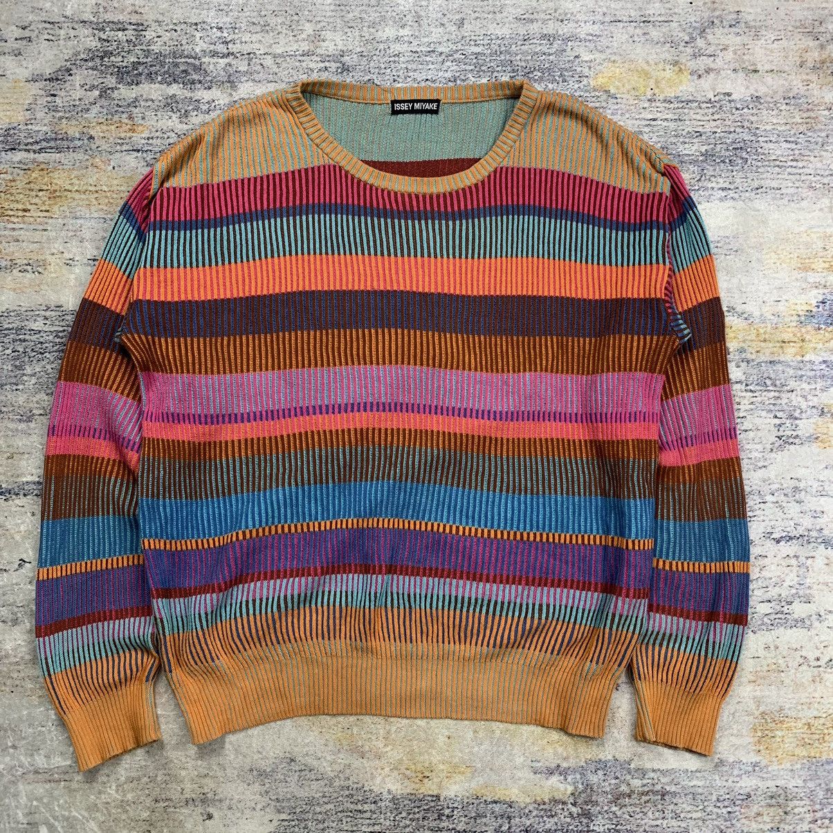 Pattern Issey Miyake Pullover Vintage Hai Sporting Gear By Issey
