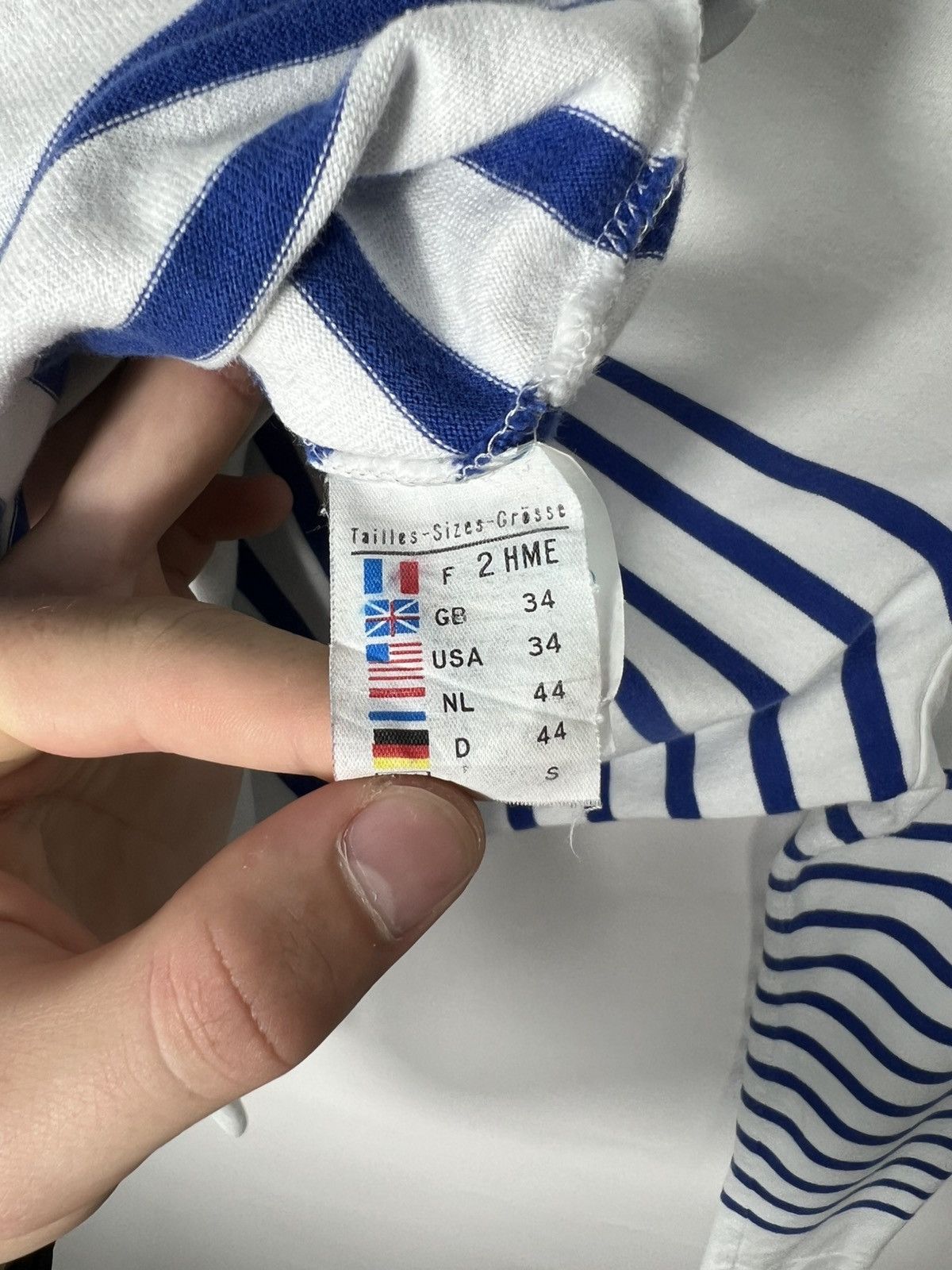 Saint James Archive Saint James Asap rocky Y2K Striped long sleeve Size S / US 4 / IT 40 - 6 Thumbnail