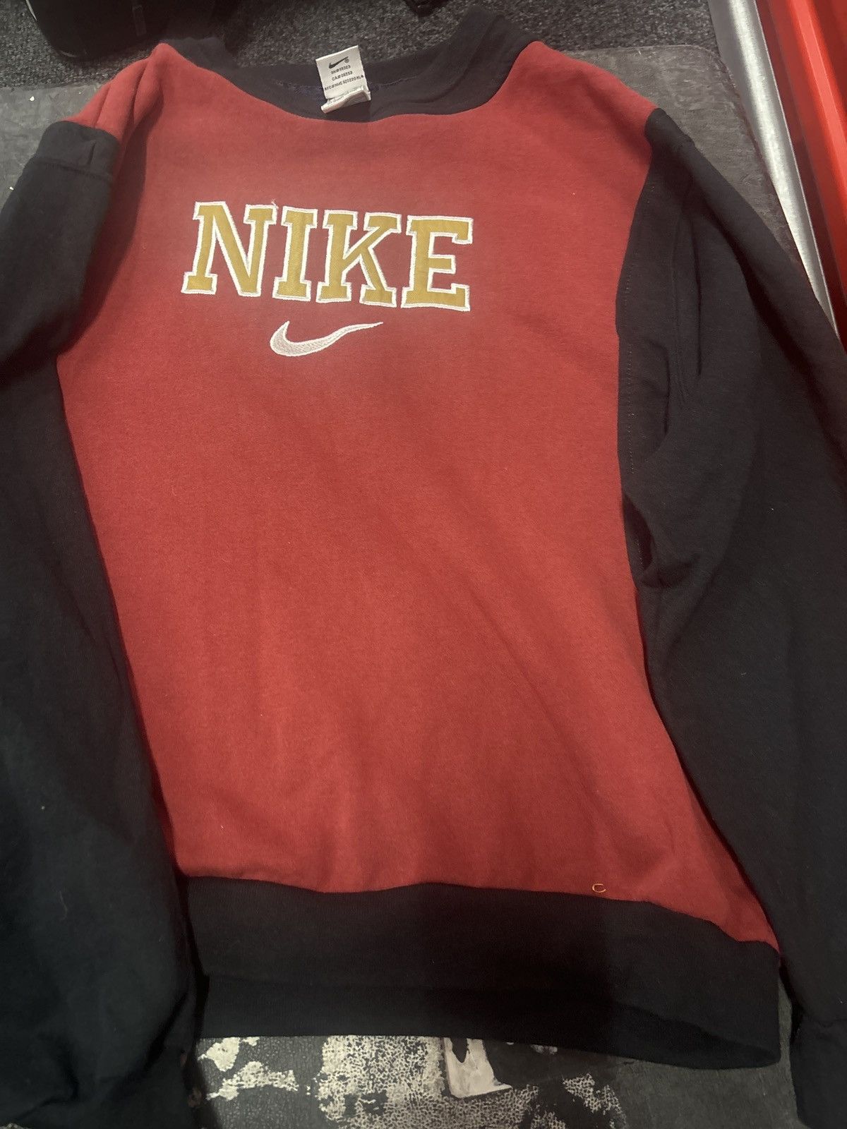 Nike Up cycled Nike Sweater Size US XL / EU 56 / 4 - 3 Thumbnail