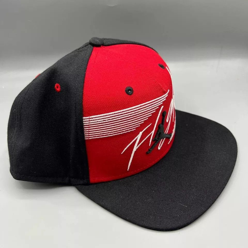 Jordan Brand Air Jordan Flight Hat Men Embroidered Logo Jumpman Snap Back Size ONE SIZE - 3 Thumbnail