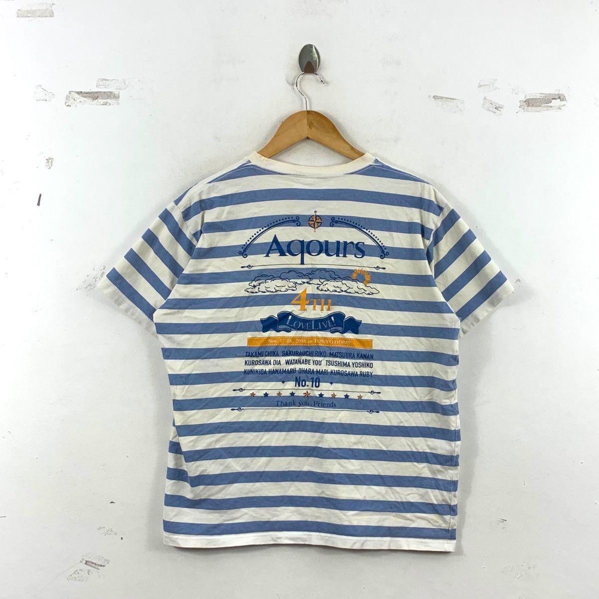 Other LOVE LIVE AQOURS School Idol Project Tee Shirt Top Sailing Size US M / EU 48-50 / 2 - 5 Thumbnail