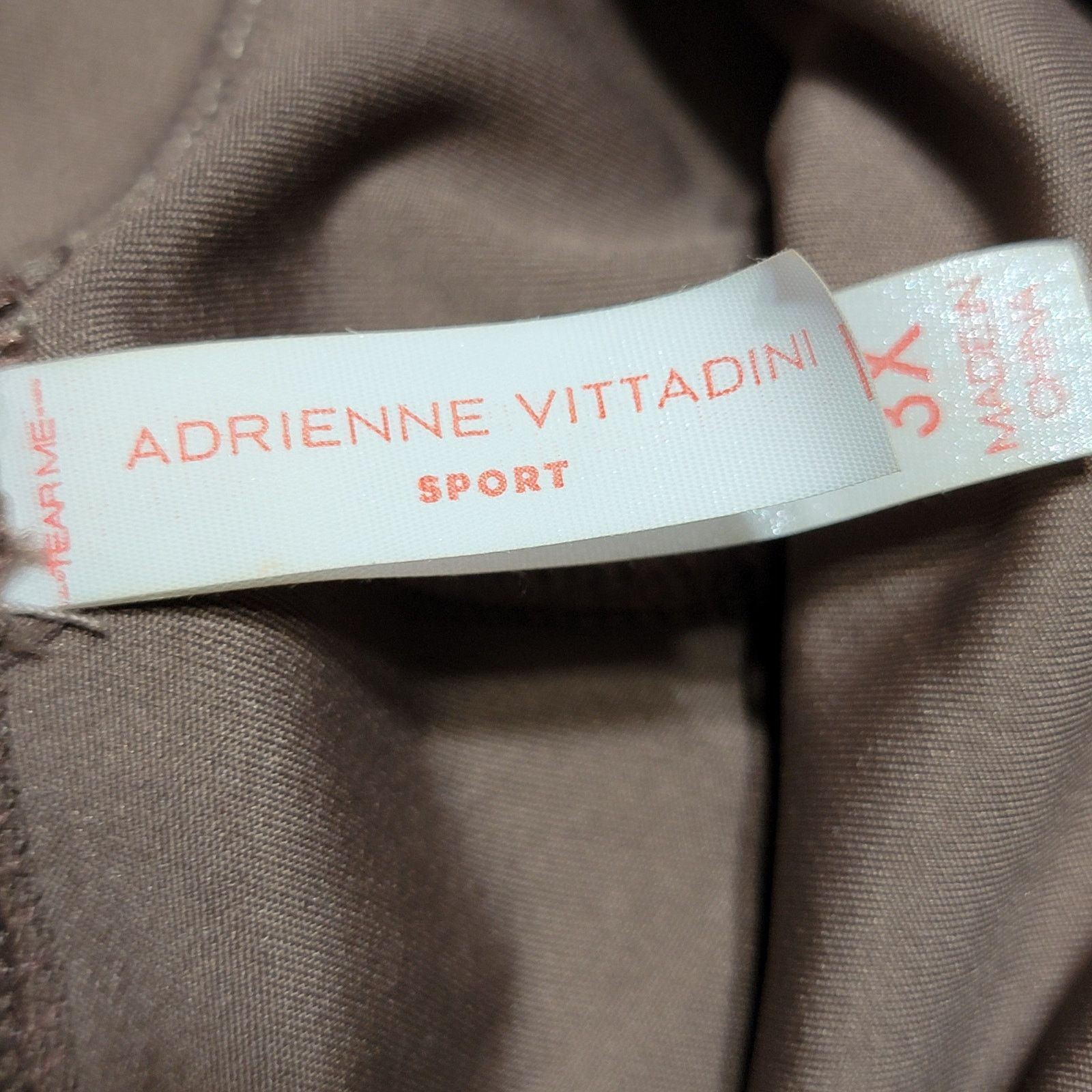 Other Adrienne Vittadini Sport Brown Leggings - Size 3X Size 37" - 5 Thumbnail