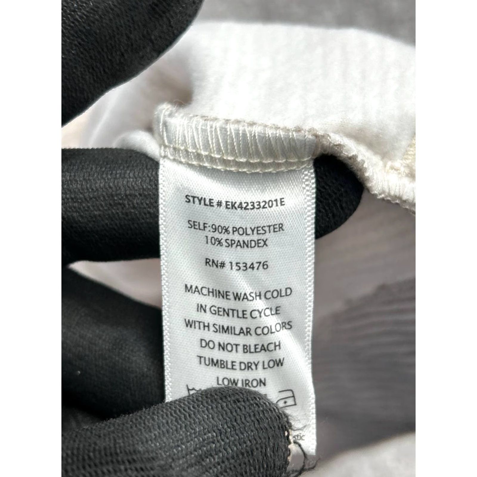 Vintage Evereve Hoodie Womens Small Beige Striped Fleece Lined Pullover Hooded All Seasons Casual Logo Pocket City Classic Size S / US 4 / IT 40 - 5 Thumbnail