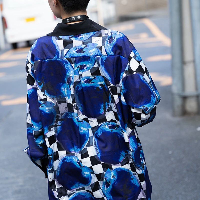 Japanese Brand × Vintage Acdc Rag Apple Checkered Longshirt button Size US XL / EU 56 / 4 - 10 Thumbnail