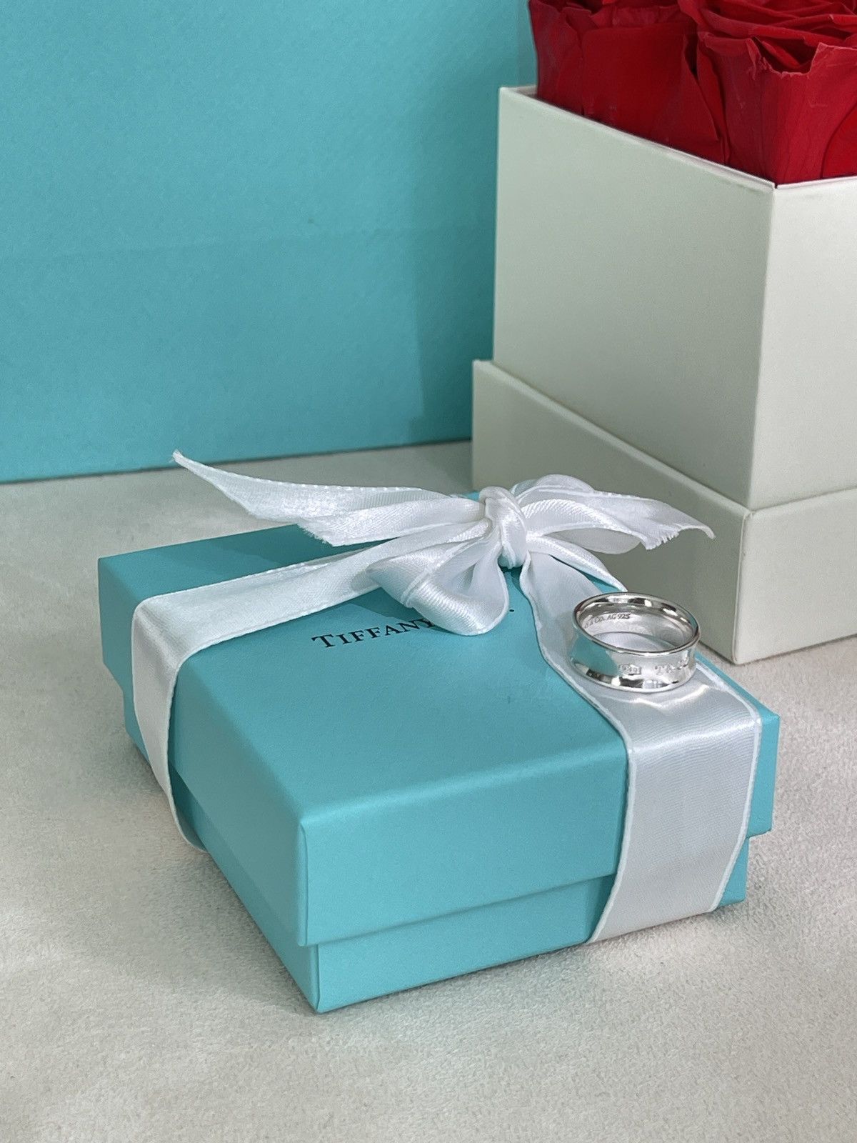 Tiffany & Co. 1837 Ring in Sterling Silver size 5.5 NEW $450