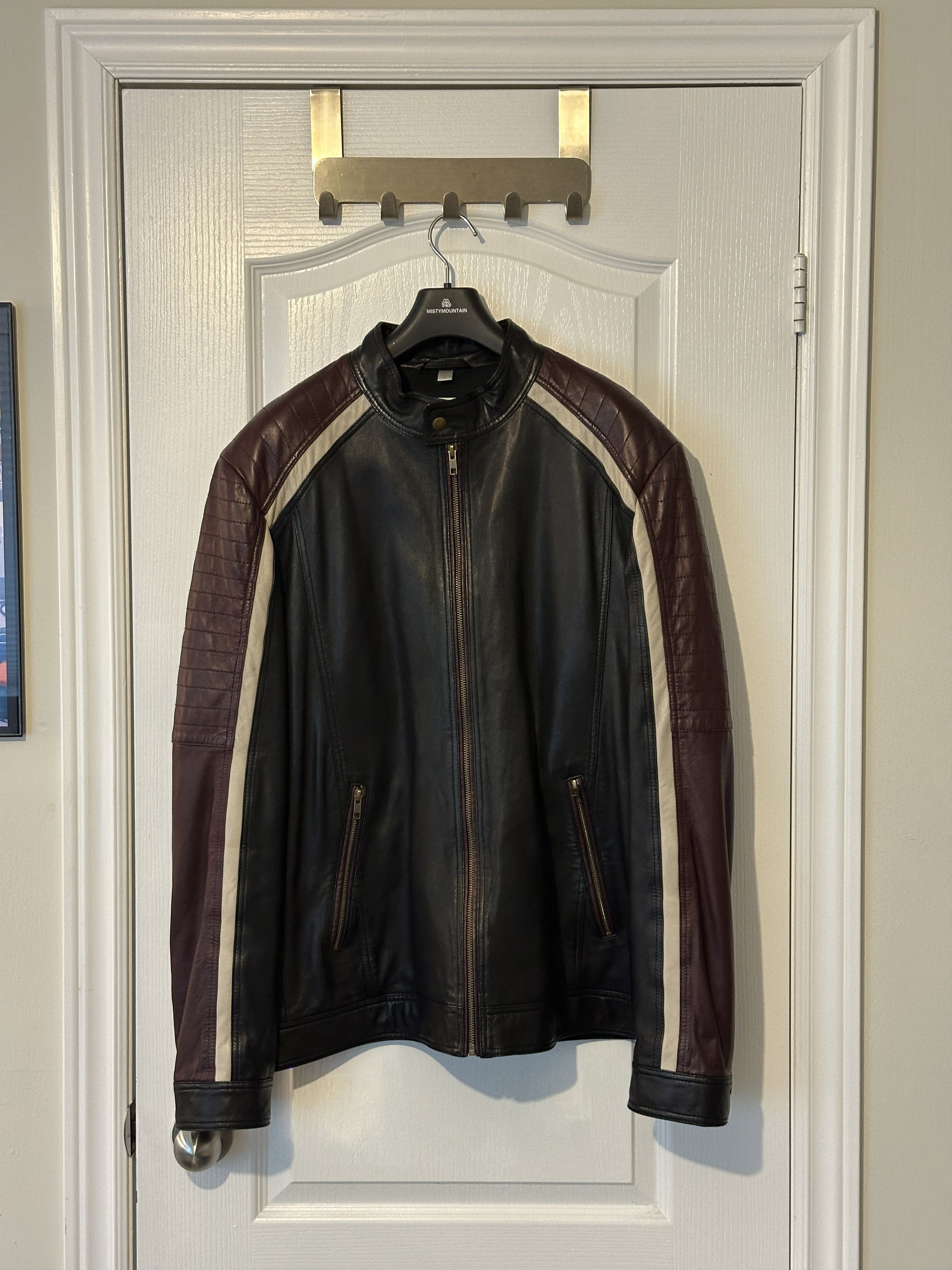 Danier Danier Leather Biker Jacket Size US XL / EU 56 / 4 - 1 Thumbnail