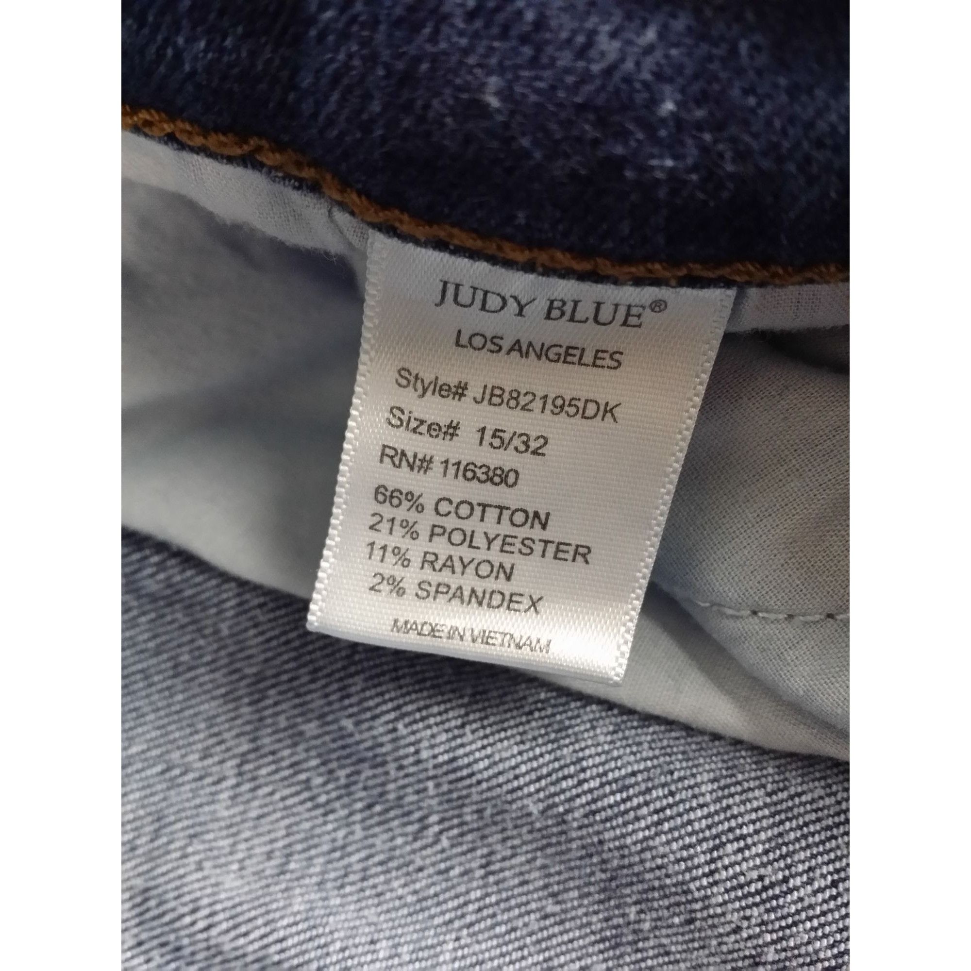 Judy Blue Judy Blue Los Angeles Jeans Women Sz 15/32 Boyfriend Fit Dis Size 32" / US 10 / IT 46 - 6 Thumbnail