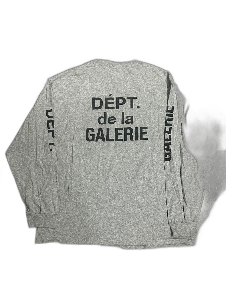 Gallery Dept. Gallery Dept Gray French Long Sleeve Shirt Size US L / EU 52-54 / 3 - 1 Thumbnail