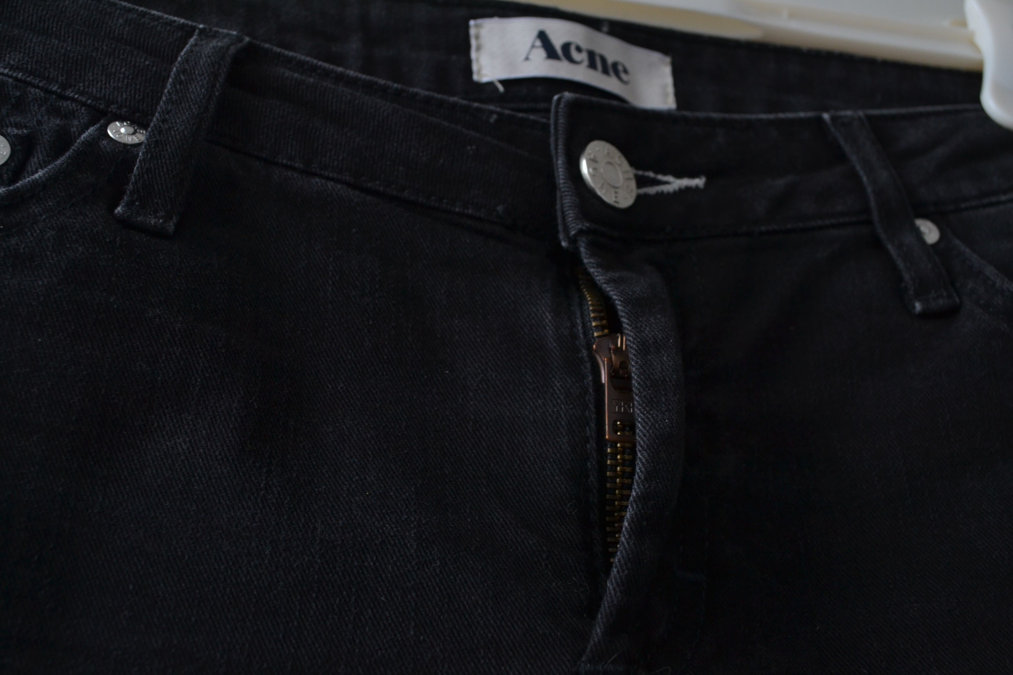Acne Studios 🔴 Acne Studios Jeans Black Denim Kex/8Mooth Size 29/32 Size 29" - 5 Thumbnail