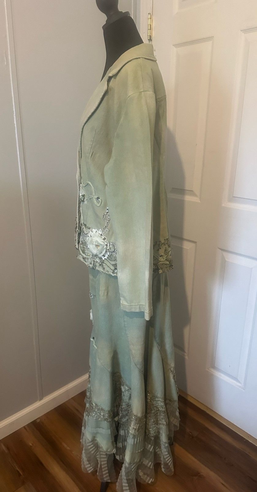 Other VTG Y2K Rossi Roma Embellished Denim 2-Piece Set - XL Size XL / US 12-14 / IT 48-50 - 4 Thumbnail