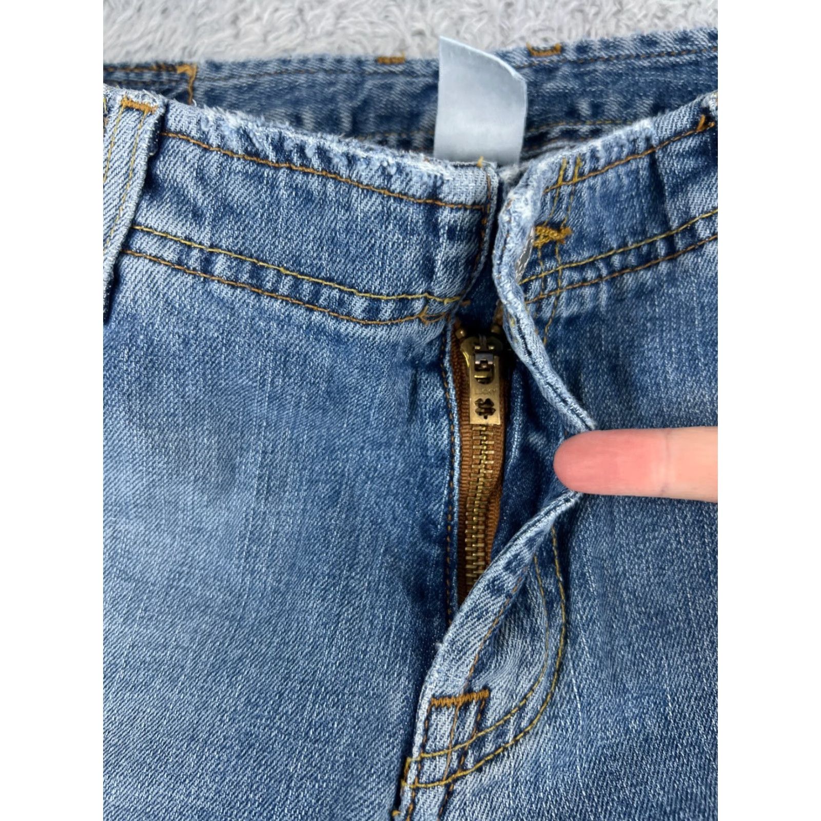 Lucky Brand Vintage Lucky Brand Women's Jeans 8 Blue Denim Bootcut Mid Rise 30x30 Casual Size 30" / US 8 / IT 44 - 5 Thumbnail