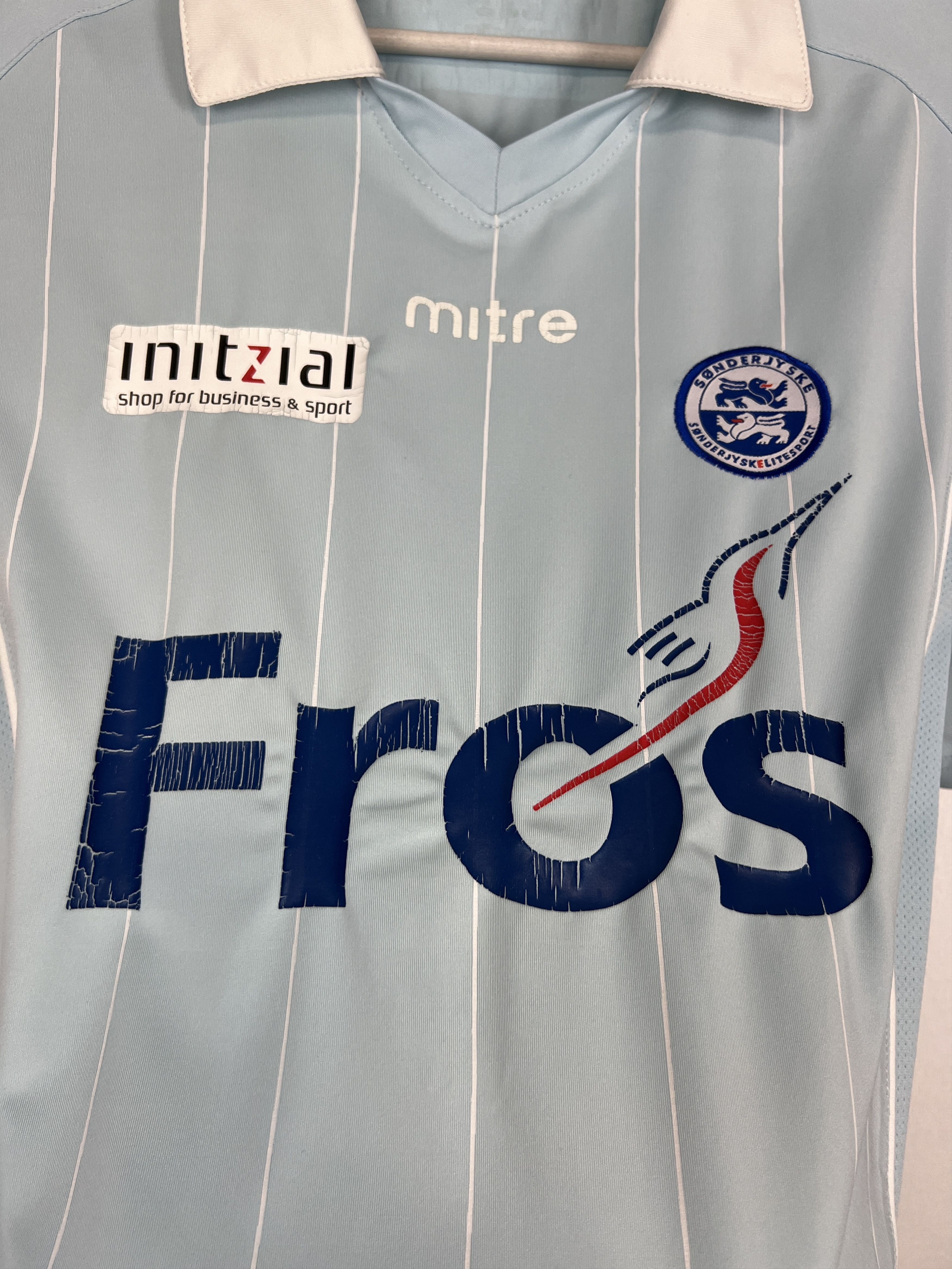 Vintage SonderjyskE football shirt 2010 Soccer Mitre Jersey Tee Size US M / EU 48-50 / 2 - 3 Thumbnail