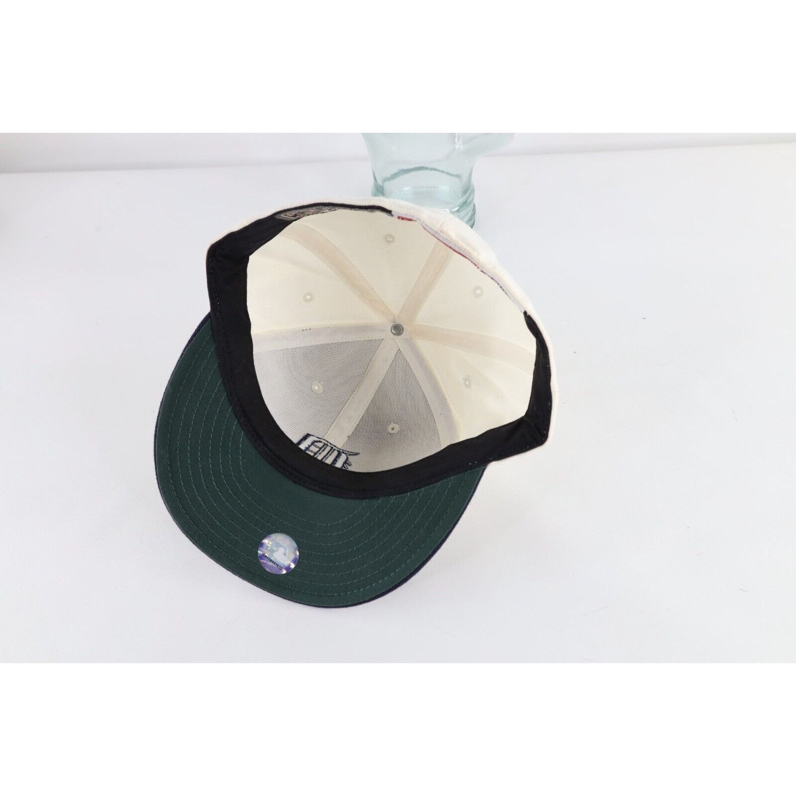 Vintage Vintage 90s Cooperstown 1912 Detroit Tigers Fitted Hat Size ONE SIZE - 8 Thumbnail