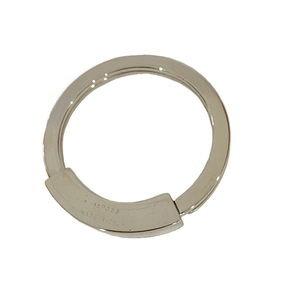 Prada Prada Silver Logo Keyring Size ONE SIZE - 2 Thumbnail