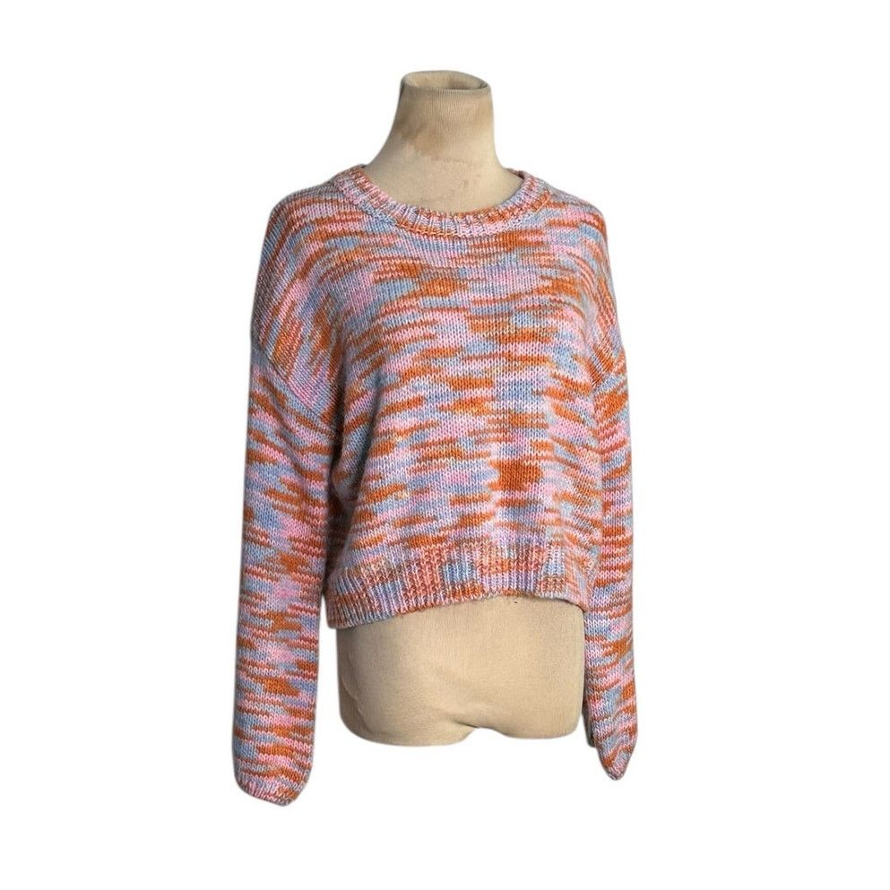 Shein Shein pink blue orange stripes sweater size Small Size XS / US 0-2 / IT 36-38 - 10 Thumbnail