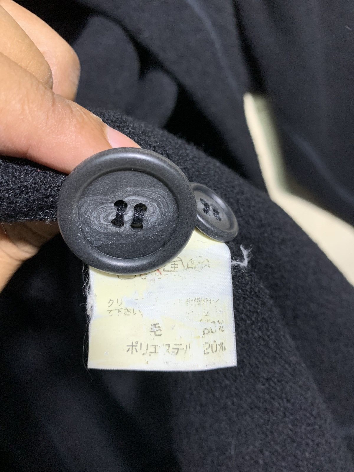 Issey Miyake 🔥PLANTATION WOOL ONE BUTTON BATWING COATS Size US L / EU 52-54 / 3 - 10 Thumbnail