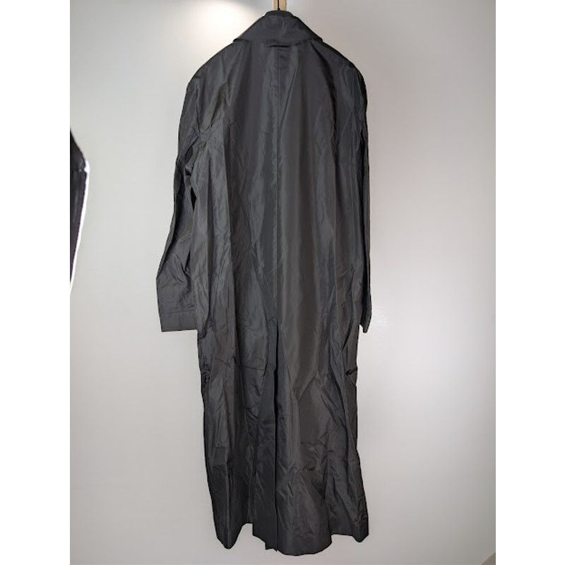 Saint Laurent Paris o1rshd1 Double-Breasted 6-Button Taffeta Coat in Black Size US M / EU 48-50 / 2 - 10 Thumbnail