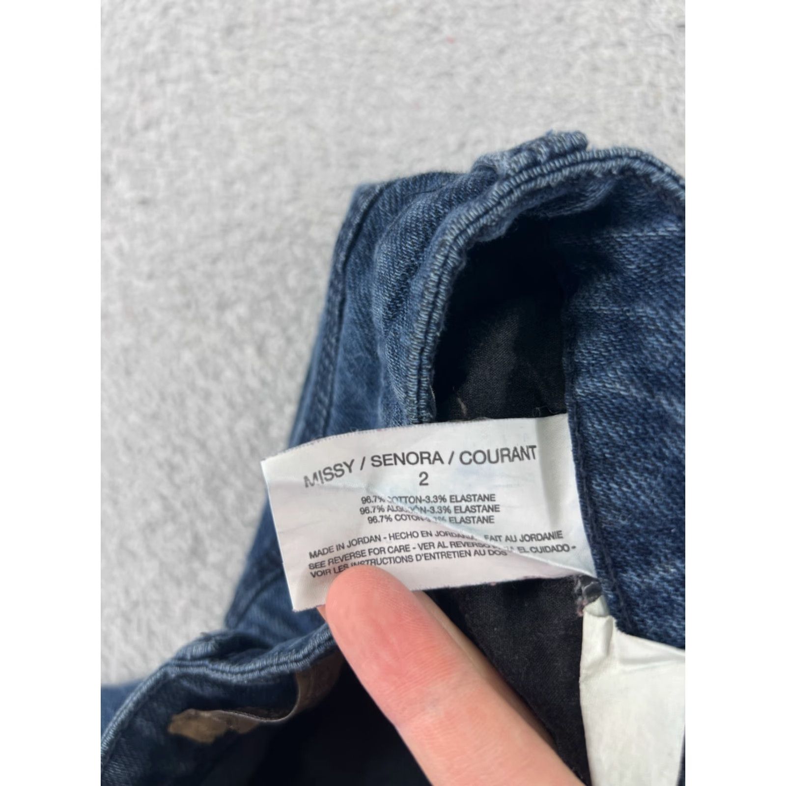Nine West Nine West Jeans Womens 2 Blue Denim BoHo Cotton America Size 26" / US 2 / IT 38 - 4 Thumbnail