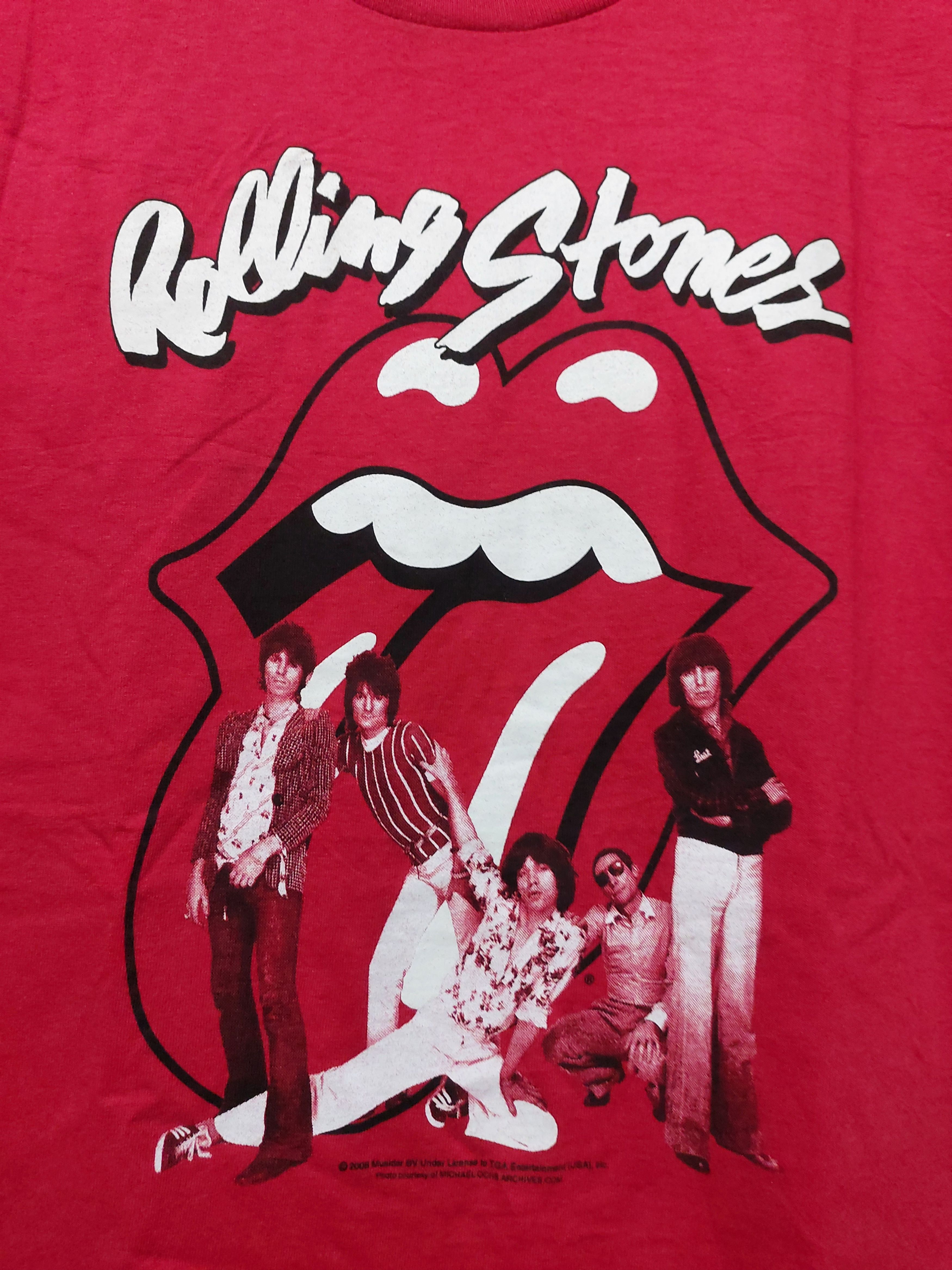 Band Tees × The Rolling Stones 2000'S ROLLING STONES PERSONNEL PROMO TEE Size US S / EU 44-46 / 1 - 2 Thumbnail
