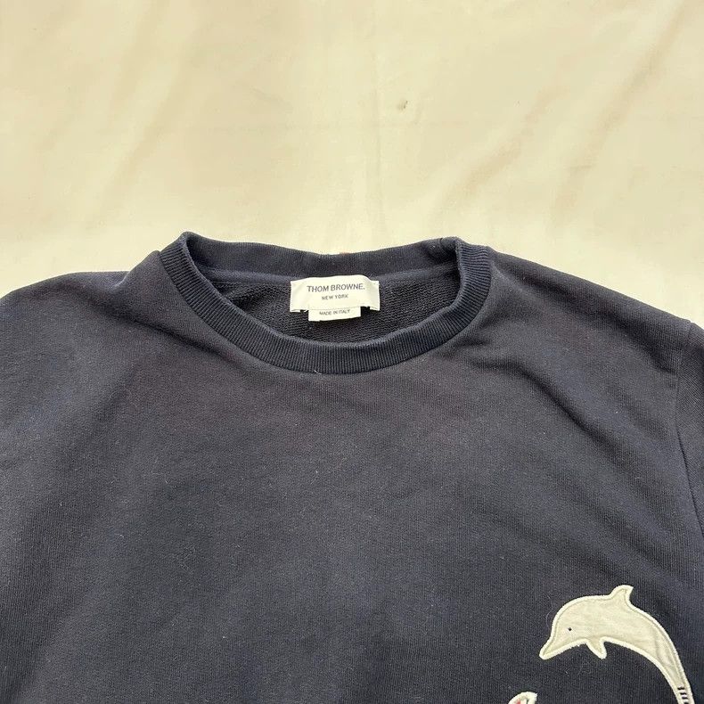 Thom Browne Thom Browne Dolphin hoodie Size US M / EU 48-50 / 2 - 3 Thumbnail