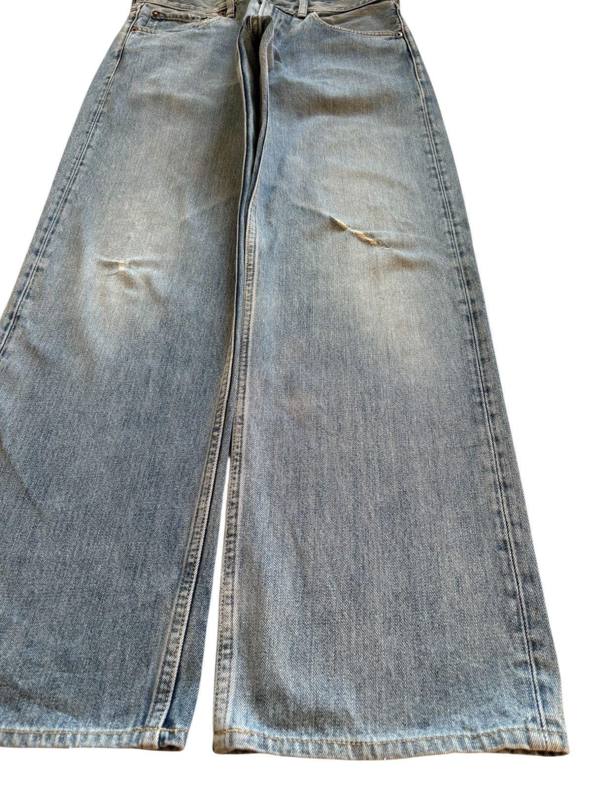 Levi's Vintage 90s Levis 503 Mud Wash Distressed Ripped Baggy Jeans Size US 32 / EU 48 - 7 Thumbnail