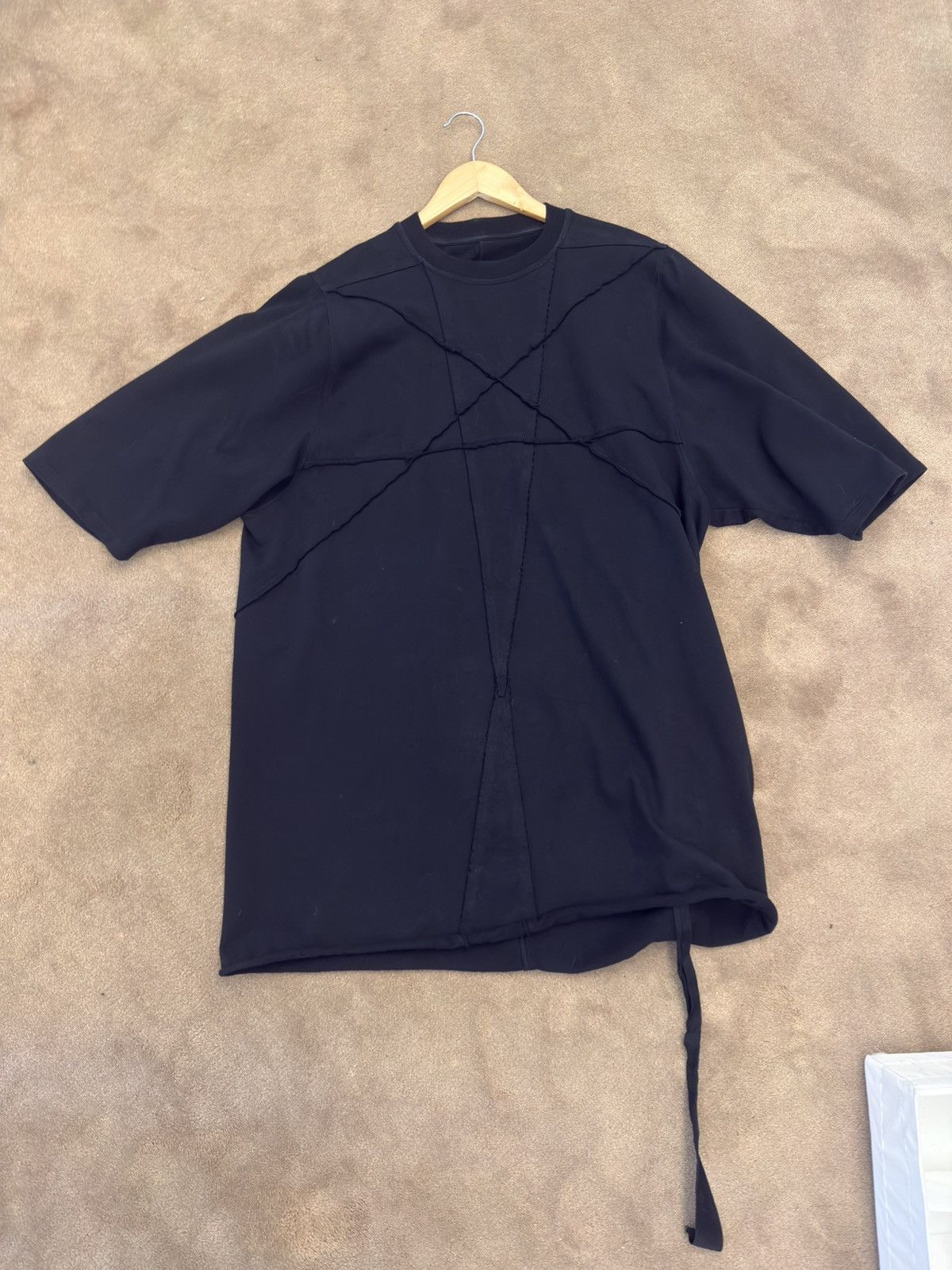 Rick Owens Rick owens drkshdw jumbo t shirt pentagram Size US M / EU 48-50 / 2 - 1 Thumbnail
