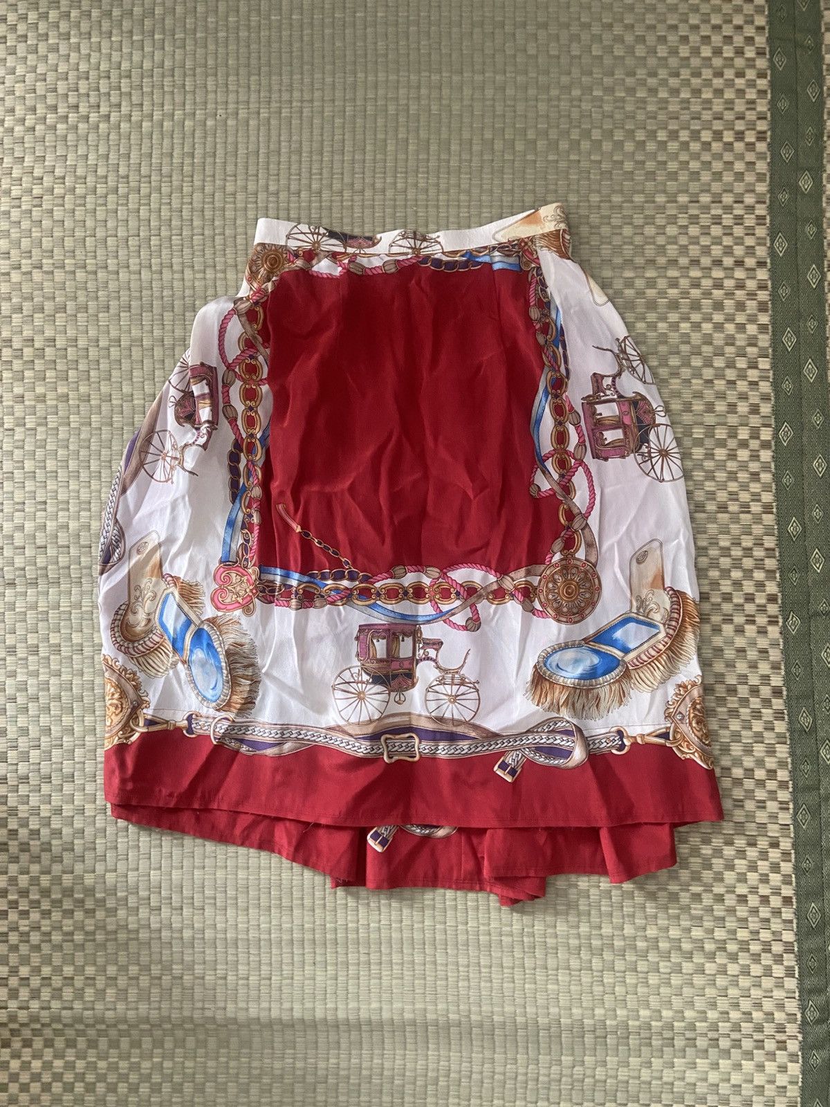 CDG by Comme des Garcons CdG CdG Silk Scarf Skirt Size 27" / US 4 / IT 40 - 1 Thumbnail