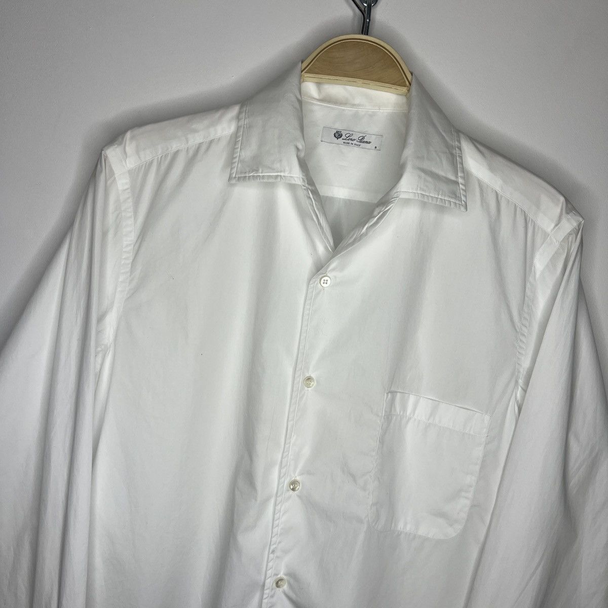 Loro Piana Loro Piana Shirt Button Up White Classic Luxury Basic Size US M / EU 48-50 / 2 - 5 Thumbnail