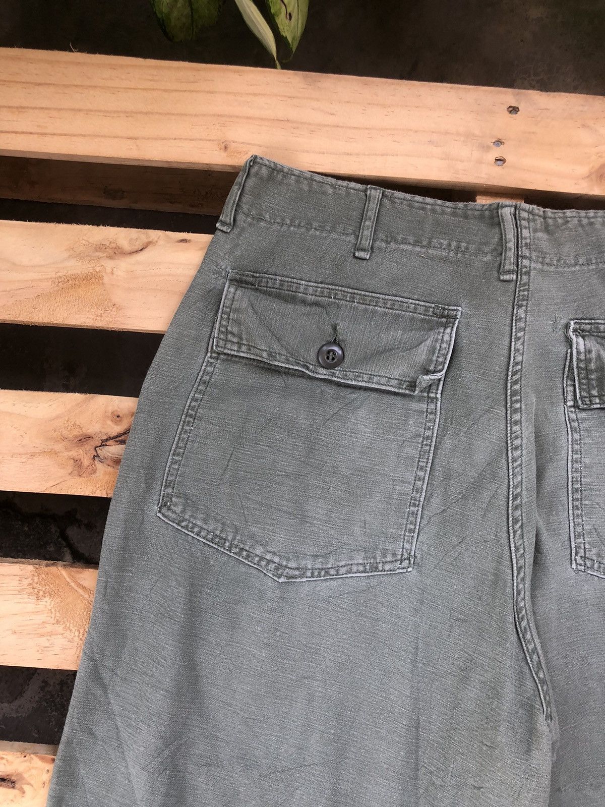 Vintage Vintage 60s 70s OG 107 US Army Utility Pants Size US 34 / EU 50 - 14 Thumbnail