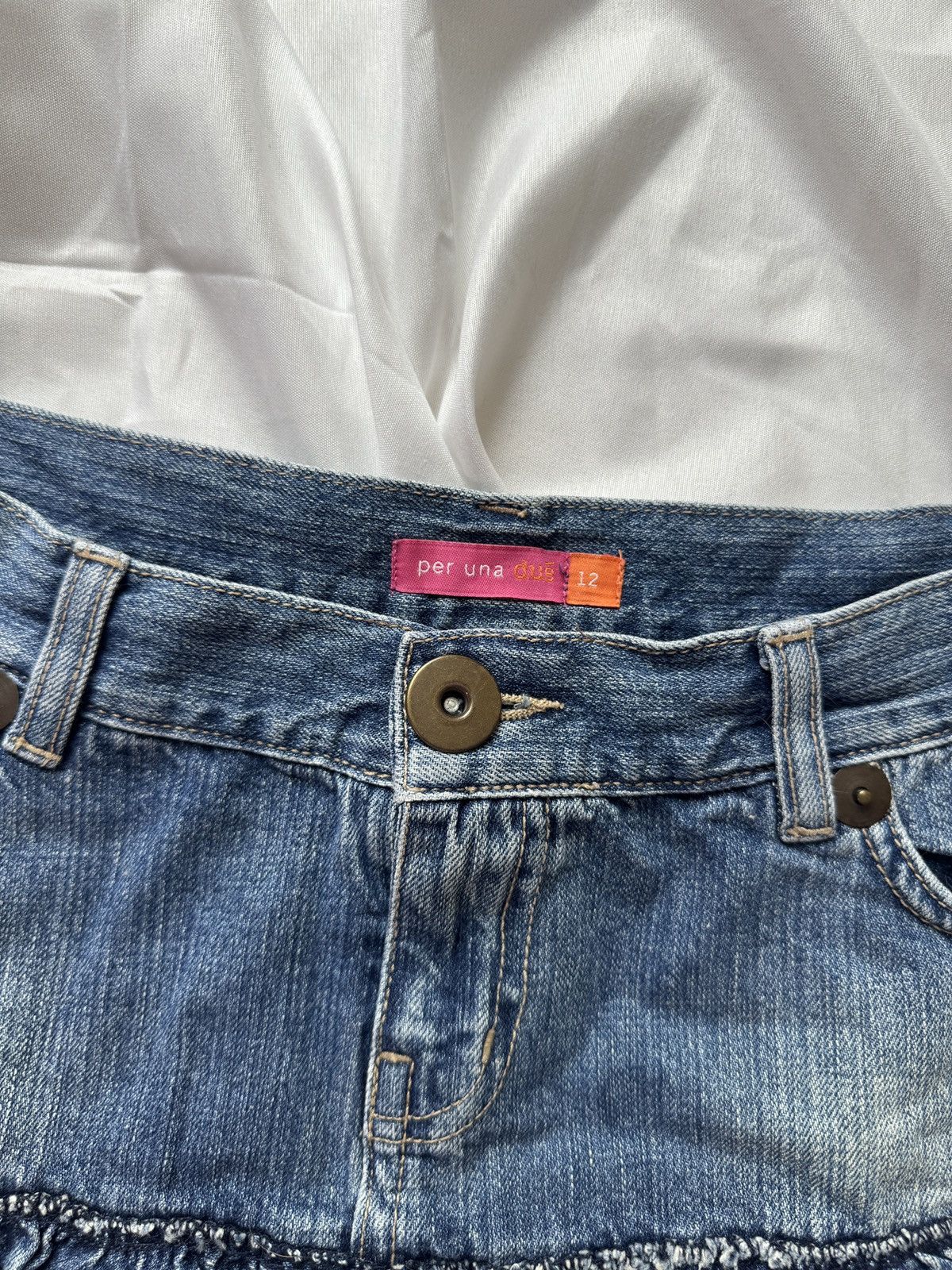 Hysteric Glamour Amazing Y2K Super Sexy 2000’s Vintage Boho Mini Skirt Size 27" / US 4 / IT 40 - 8 Thumbnail