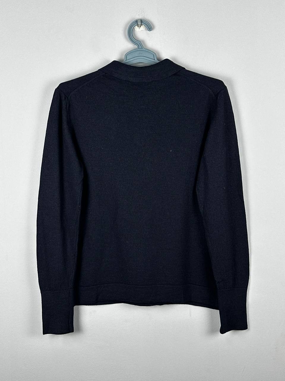 Officine Generale Officine Generale Brutus Merino Wool Knit Polo Large Size US XL / EU 56 / 4 - 8 Thumbnail