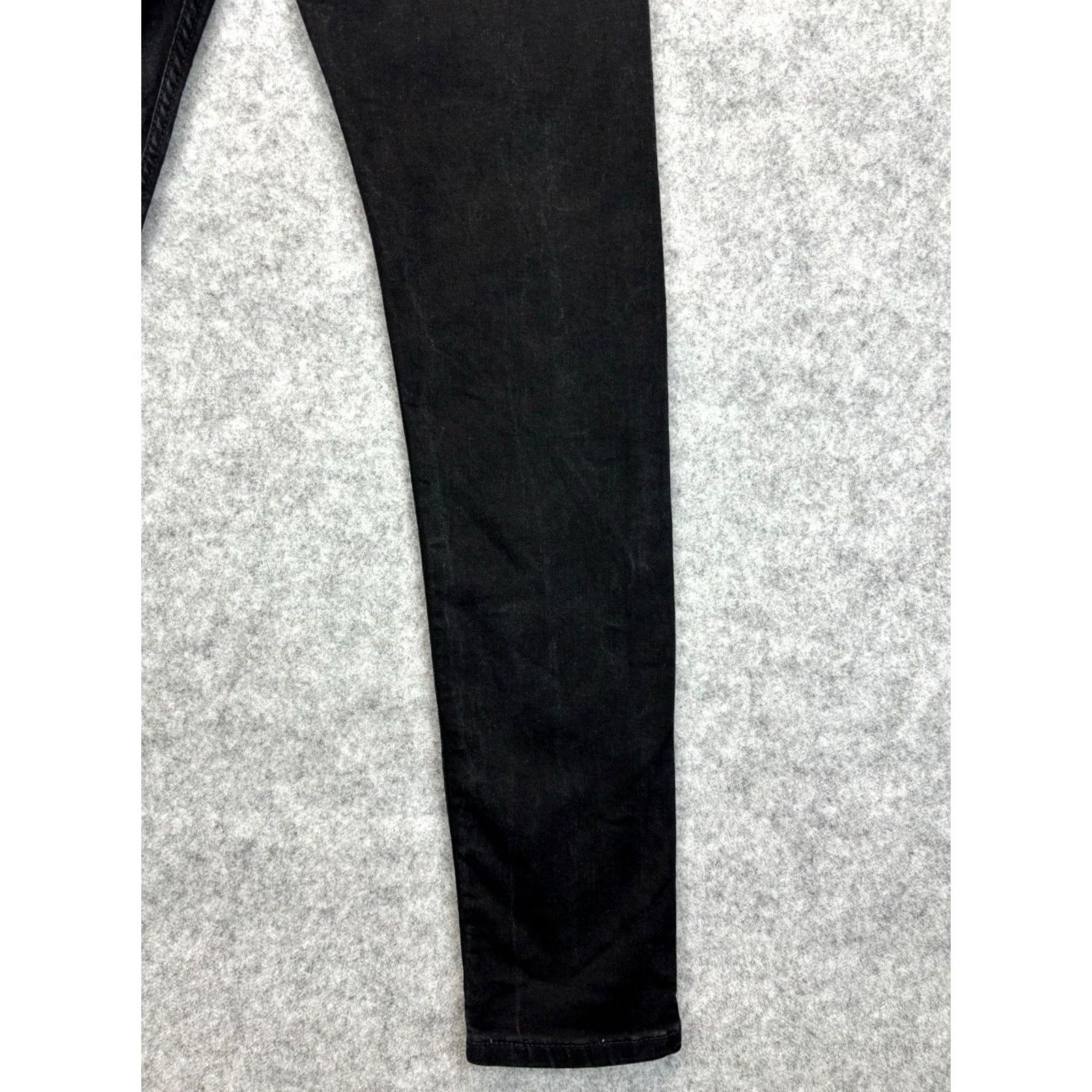 Levi's VINTAGE Levi’s 519 Hi-Ball Skinny Jeans Mens Black W30 L29 Zip Fly Pant Size US 30 / EU 46 - 6 Thumbnail