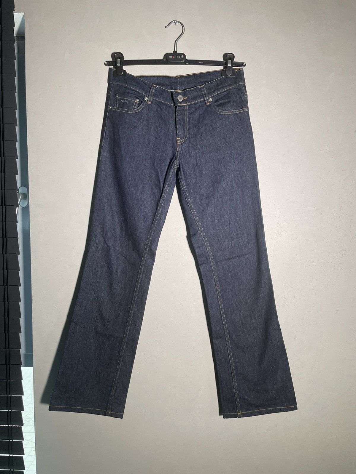 image of Avant Garde x Prada Vintage Jeans in Blue, Women's (Size 30)