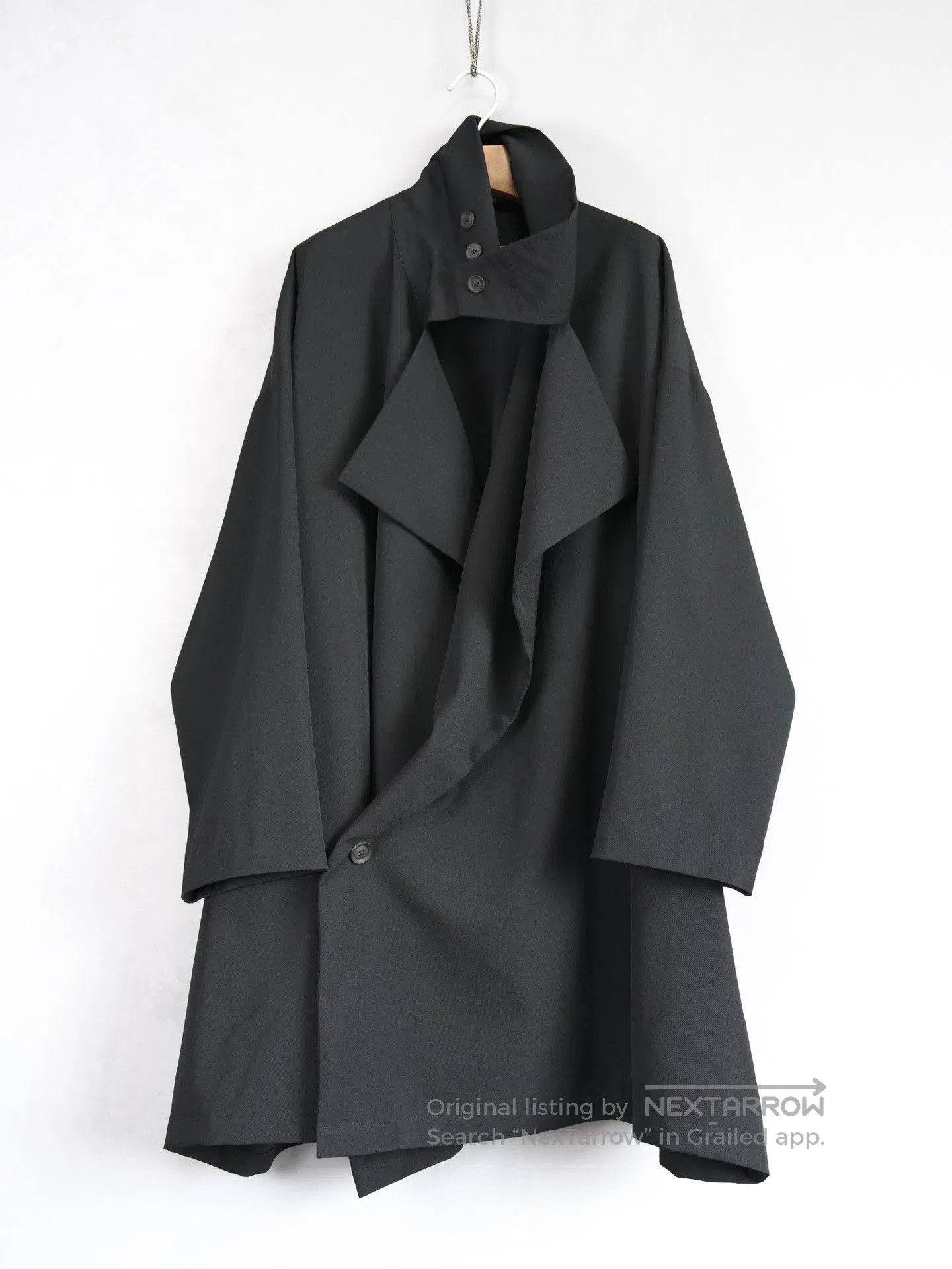 Yohji Yamamoto Yohji Yamamoto 21AW Pleated Wool Coat. Size US M / EU 48-50 / 2 - 1 Thumbnail