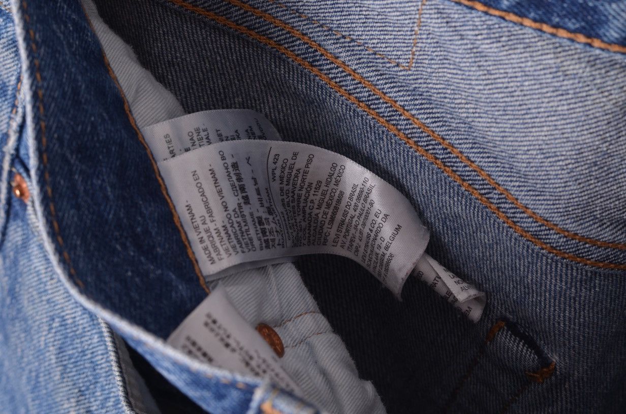 Levi's × Vintage LEVIS PREMIUM BIG E 501 FADED DENIM JEANS fits w33 Size US 32 / EU 48 - 5 Thumbnail