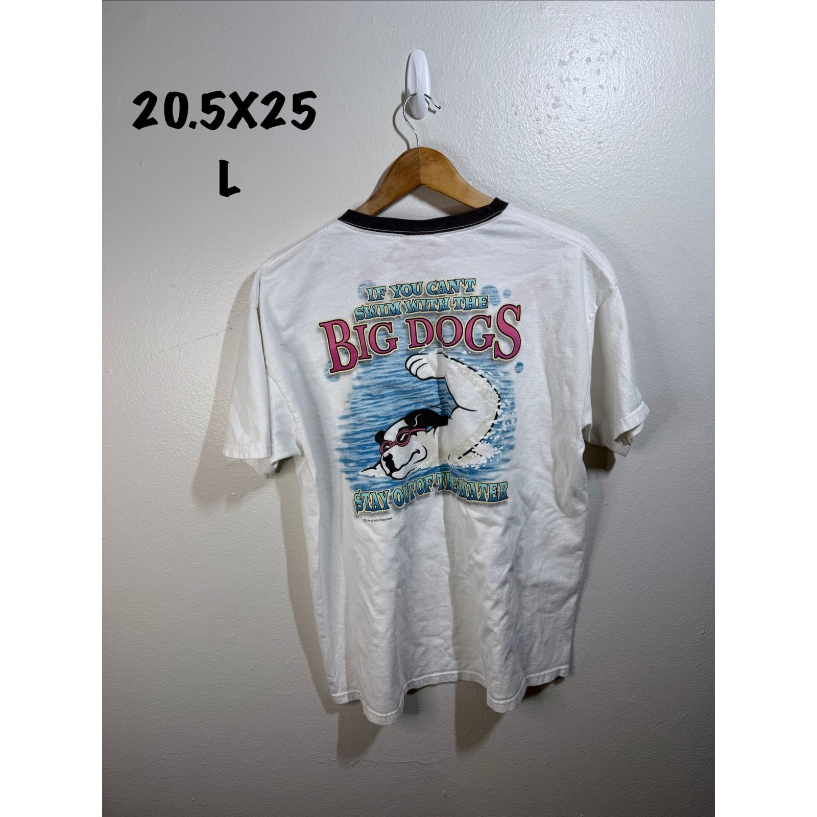 Big Dogs Large 98’ big dogs swimming tee Size US L / EU 52-54 / 3 - 1 Thumbnail