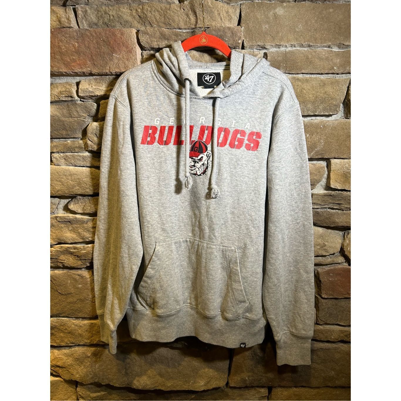 47 Y2K Vintage ‘47 Georgia Bulk Dogs Red Grey Hoodie Sweatshirt Size US S / EU 44-46 / 1 - 1 Thumbnail