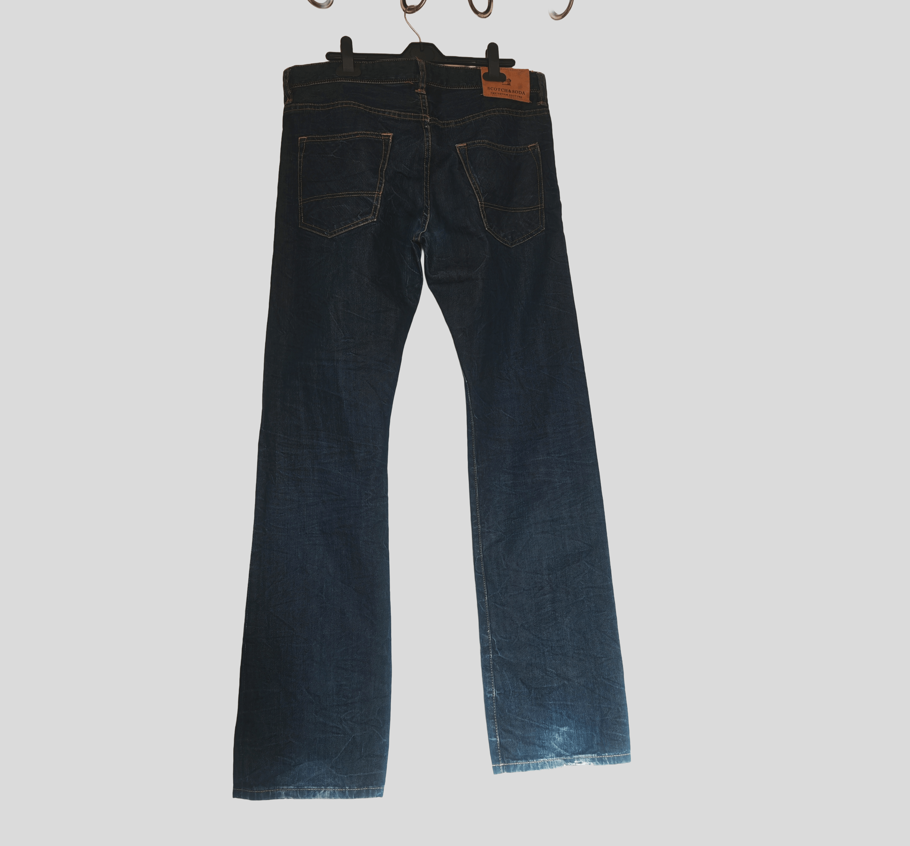 Scotch & Soda Scotch & Soda Snatch Blue Straight Jeans sz 34/34 Size US 34 / EU 50 - 2 Thumbnail