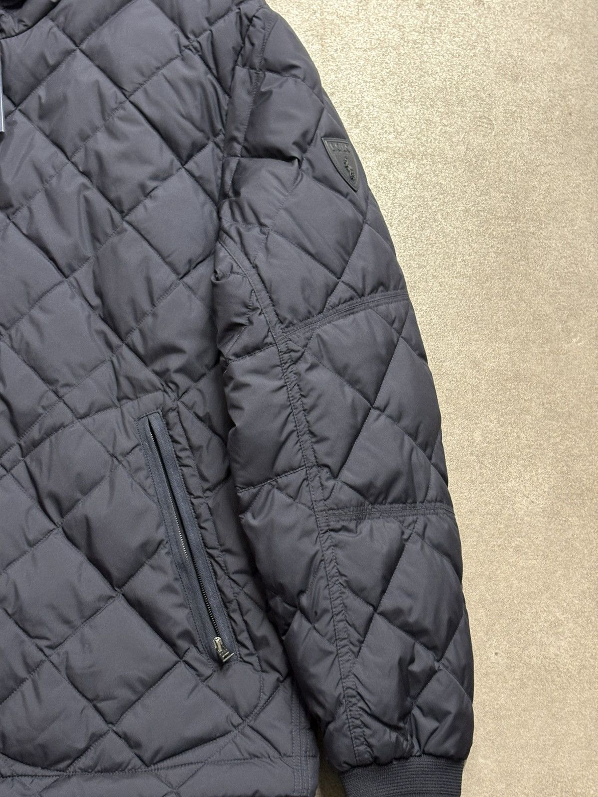 Polo Ralph Lauren Navy Quilted Hooded Jacket Ralph Lauren Men’s Size M – New Size US M / EU 48-50 / 2 - 3 Thumbnail
