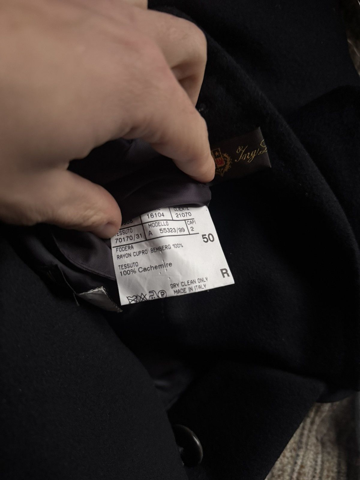 Canali Vintage Canali Ing Loro Piano Cashmere Men's Tranch Coat Size US L / EU 52-54 / 3 - 20 Thumbnail
