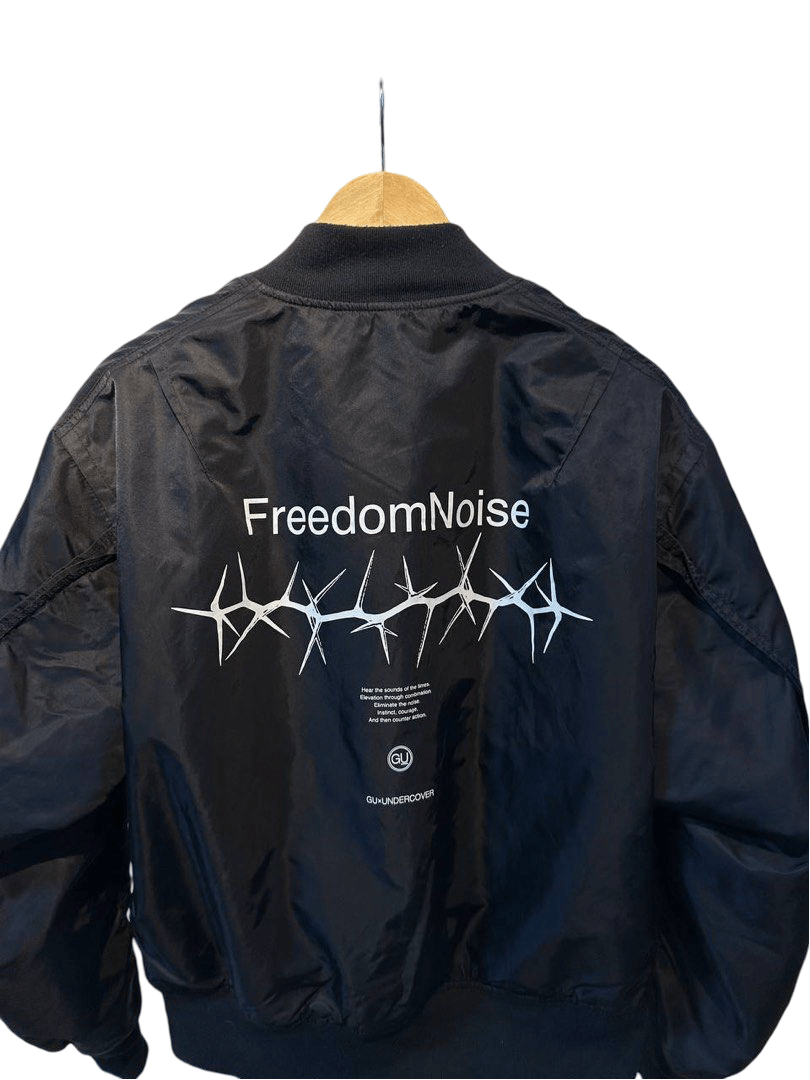 GU × Undercover Gu x Undercover Freedom of Noise Bomber Jacket Size US S / EU 44-46 / 1 - 4 Thumbnail