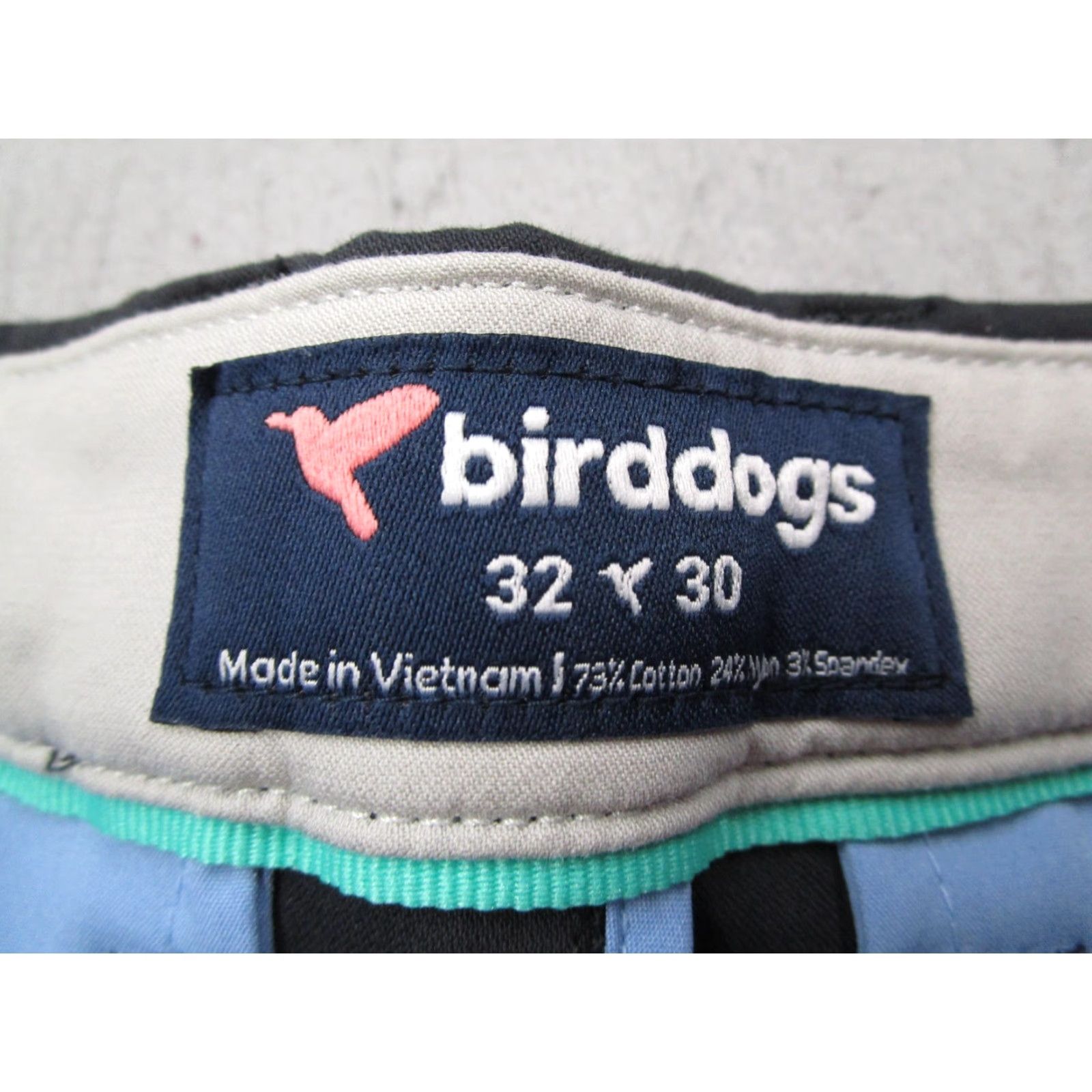 Vintage Birddogs Slim Fit Chino Pants Mens 32x30 Gray Casual Stretch Tapered Performance Size US 32 / EU 48 - 3 Thumbnail
