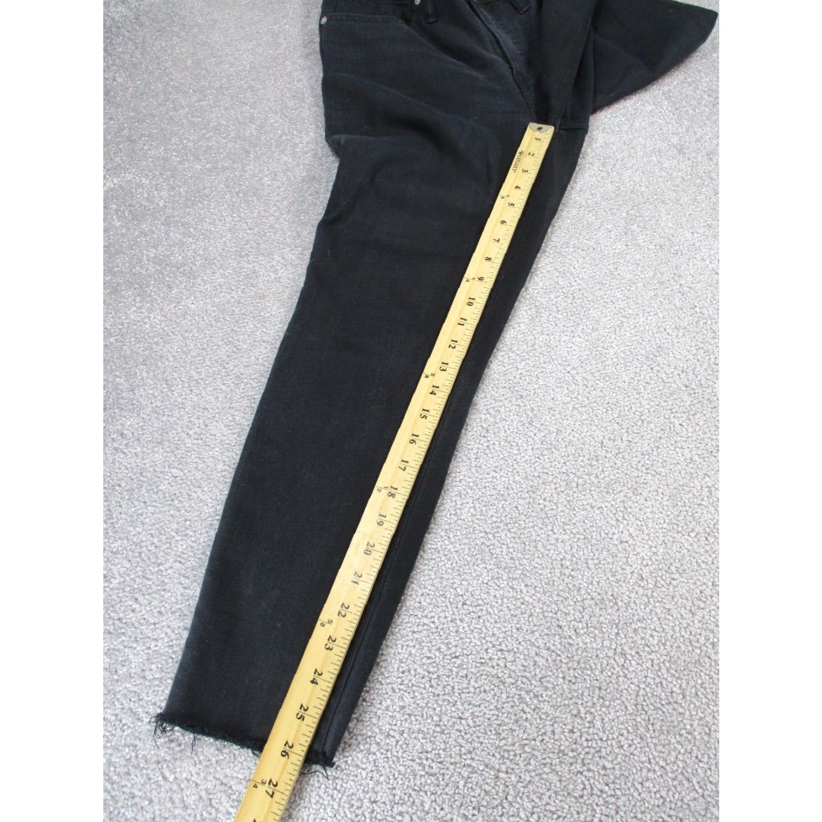 Madewell Madewell Jeans Womens 31 Black Denim Skinny High Rise Color Black Regular Size 31 Womens Jeans Skinny Madewell 31 Black Denim Size 24" / US 00 / IT 34 - 4 Thumbnail